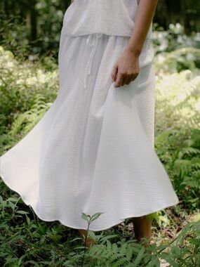 Indigo Luna Mokki Skirt (ONLY) Off White XS/SM